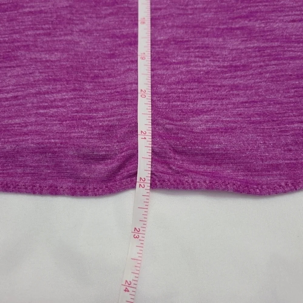 Lululemon‎ What The Sport Singlet II Heathered Ultra Violet Alarming Size 10